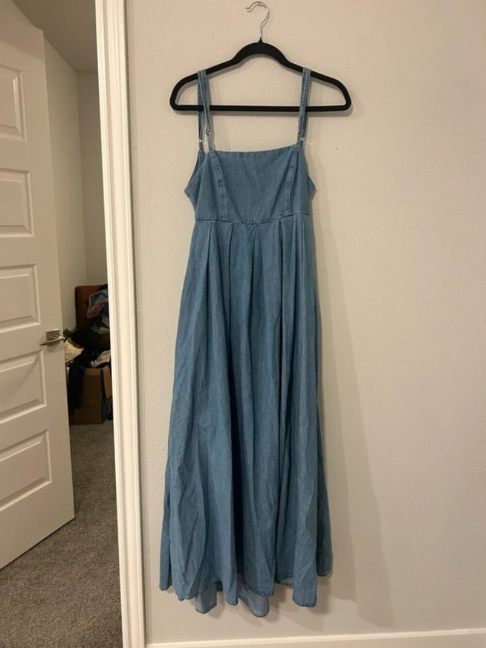 Stylish Blue Jean Dress